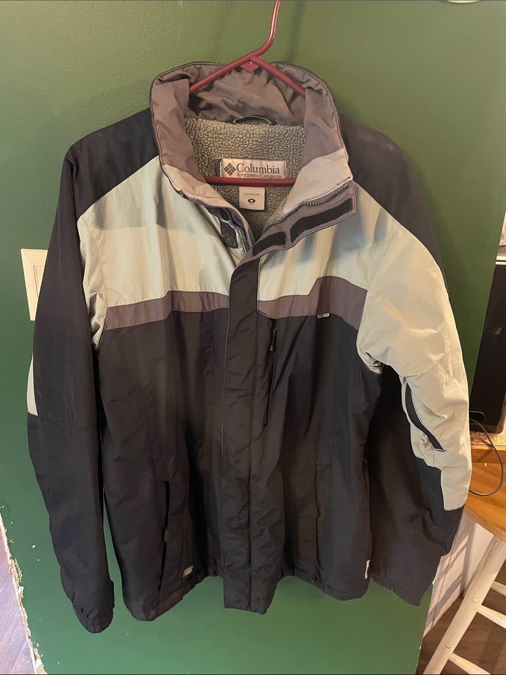 Columbia Convert Board Wear Base TRX Fleece lined Jacket Size Medium
